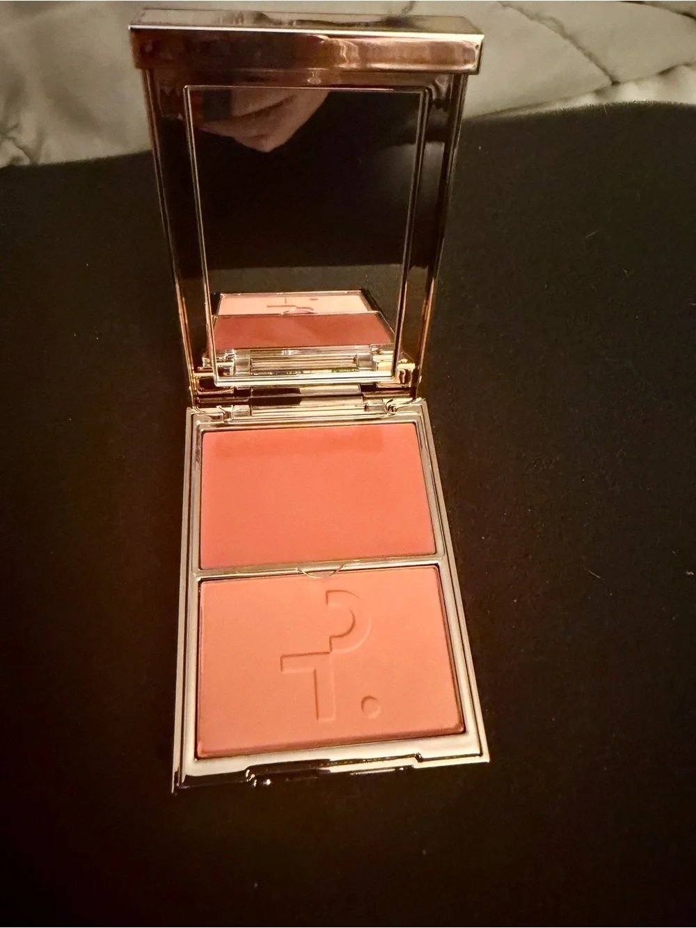 PATRICK TA BEAUTY Major Headlines Double-Take Crème & Powder Blush Duo NEW